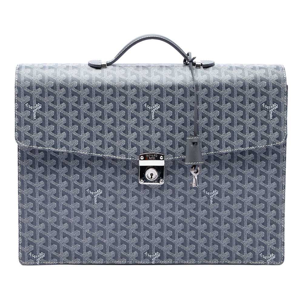 Pre-Loved Goyard Goyardine Serviette Chypre